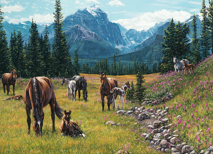 Prairie aux chevaux | 1000 pièces