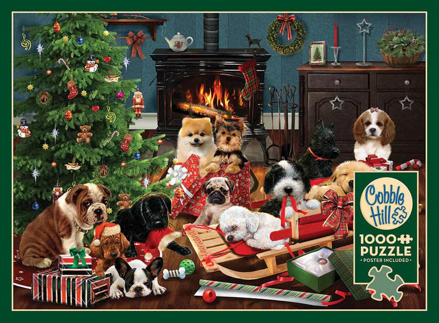 Christmas Puppies  | 1000 Piece