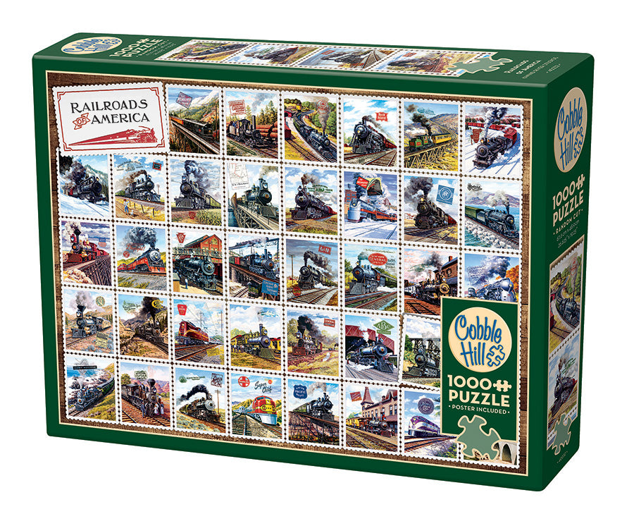 Railroads of America | 1000 Piece — Outset Media