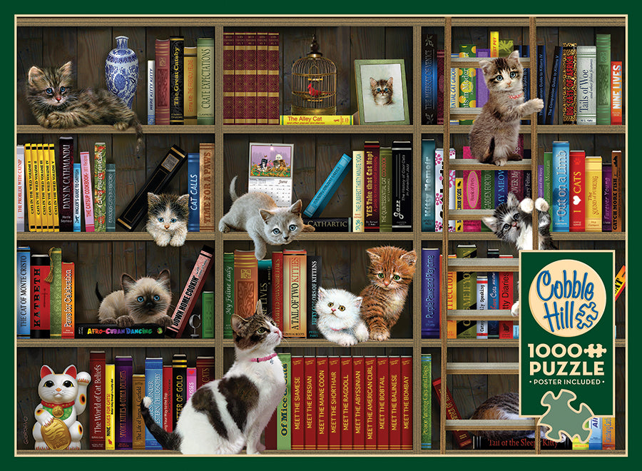 Kitty Librarians | 1000 Piece