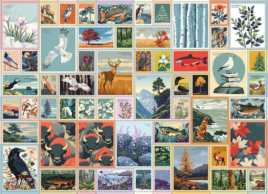 Fleurs des États d'Amérique | 1000 pièces