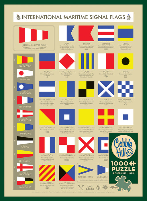 International Maritime Signal Flags | 1000 Piece