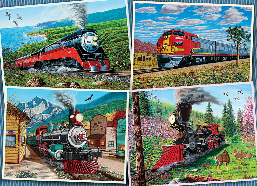 Historic Locomotives | 1000 Piece