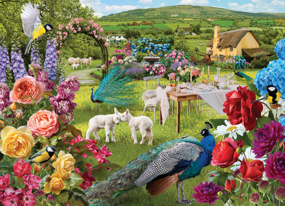 Little Lambs Rose Garden | 1000 Piece