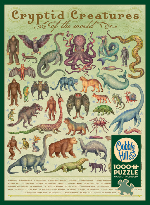 Cryptid Creatures | 1000 Piece