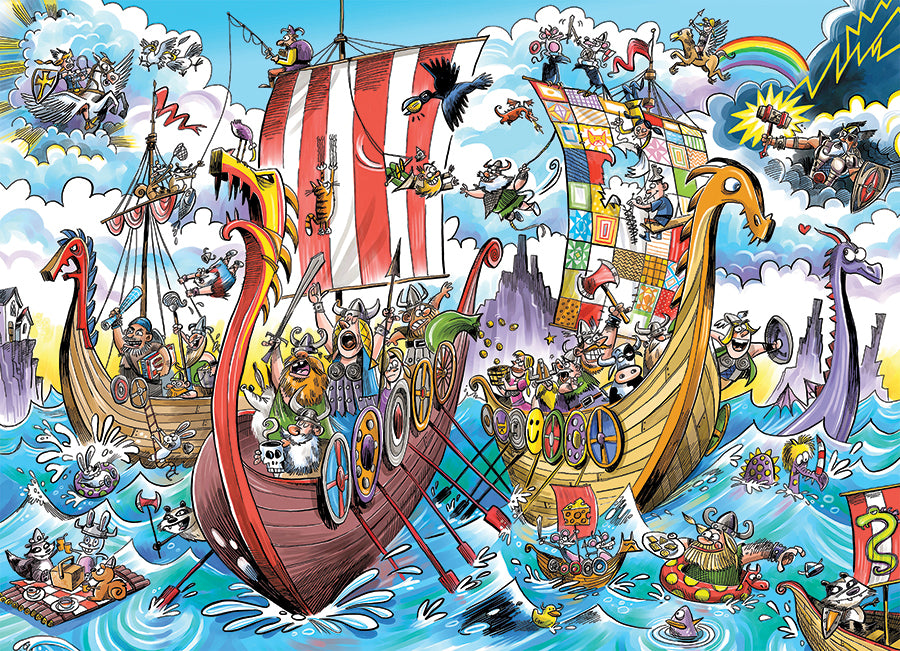 DoodleTown: Viking Voyage  | 1000 Piece
