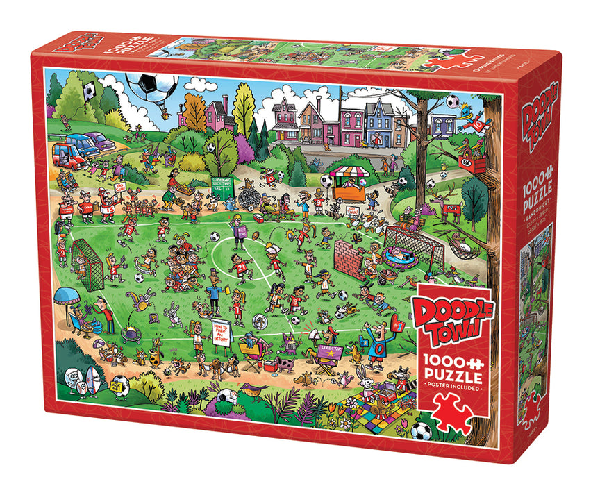 DoodleTown: Offside Antics |1000 Piece