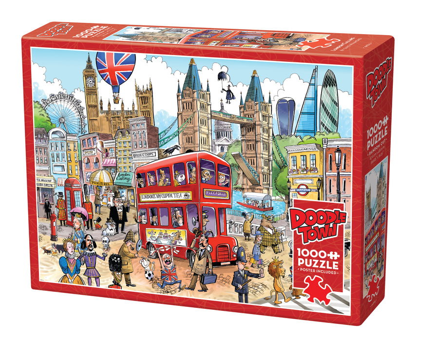 Doodletown: London Calling | 1000 Piece