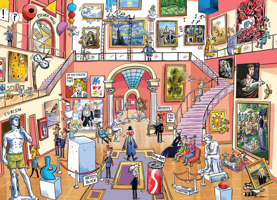 Doodletown: Museum Mischief | 1000 Piece