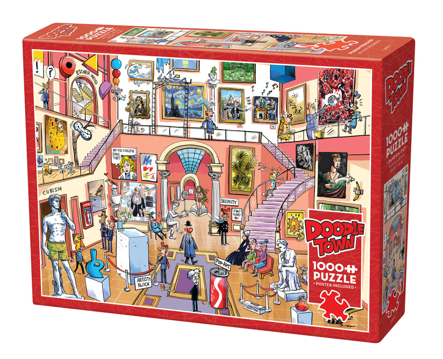 Doodletown: Museum Mischief | 1000 Piece