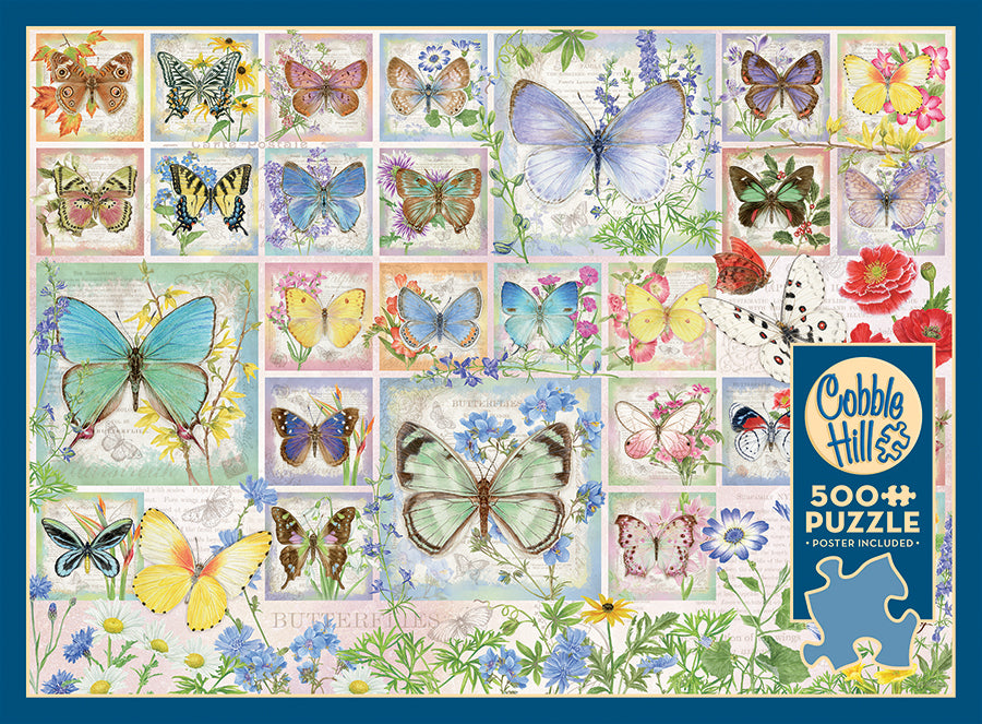 Butterfly Tiles  | 500 Piece