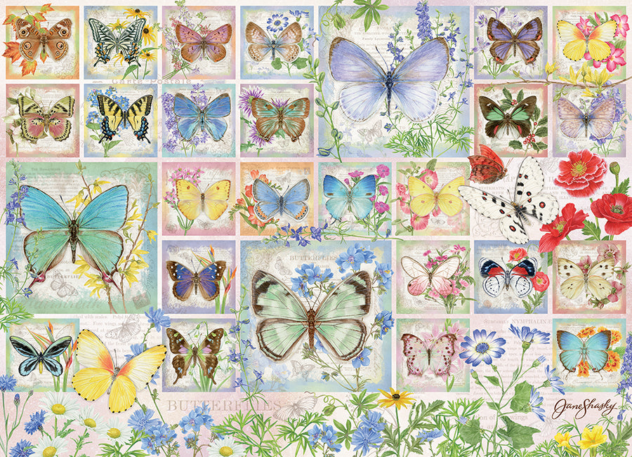 Butterfly Tiles  | 500 Piece