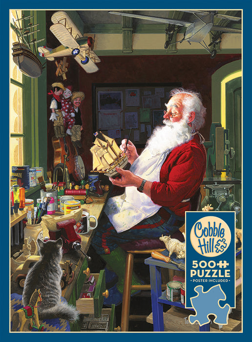 Santa's Workbench | 500 Piece — Outset Media