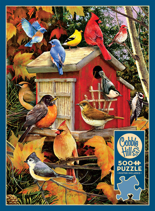 Fall Birdhouse  | 500 Piece
