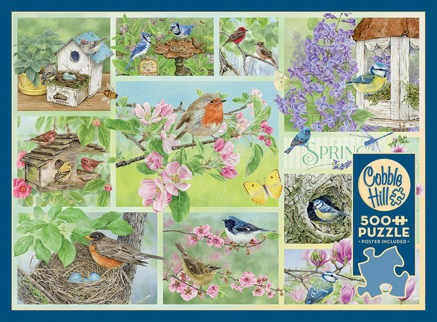 Garden Birds in Spring | 500 Piece