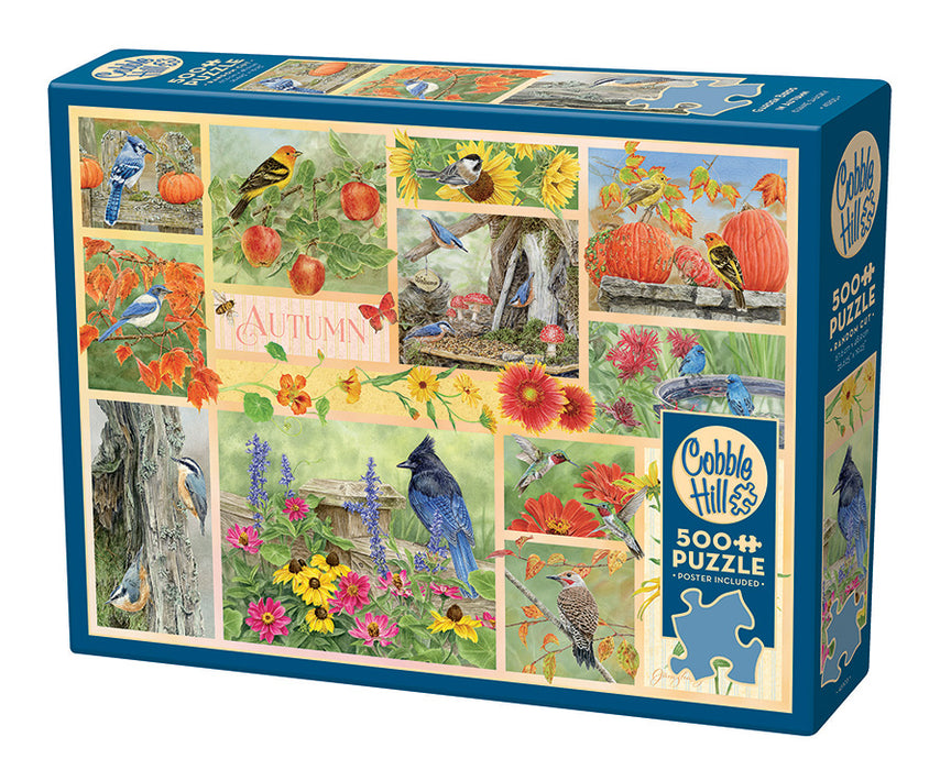 Garden Birds in Autumn | 500 Piece