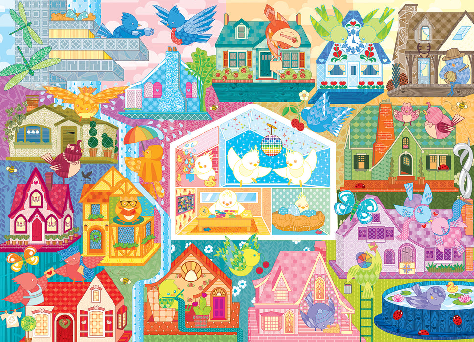 Rainbow Birdies | 500 Piece