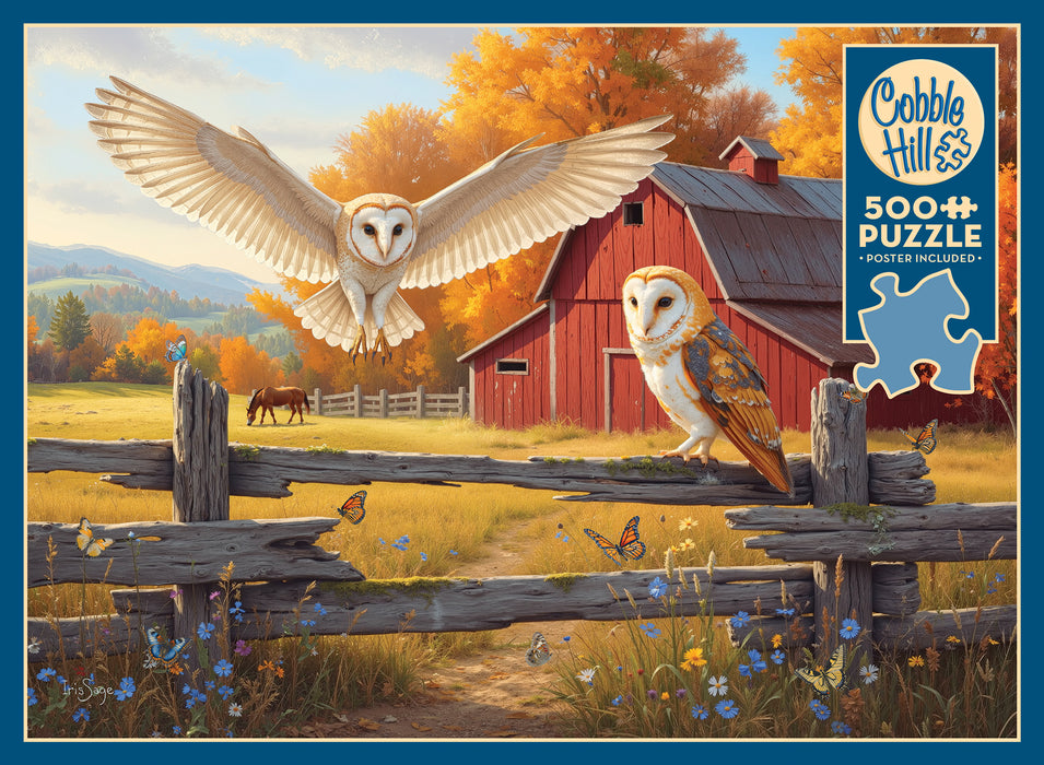 Barn and Owls  | 500 Piece