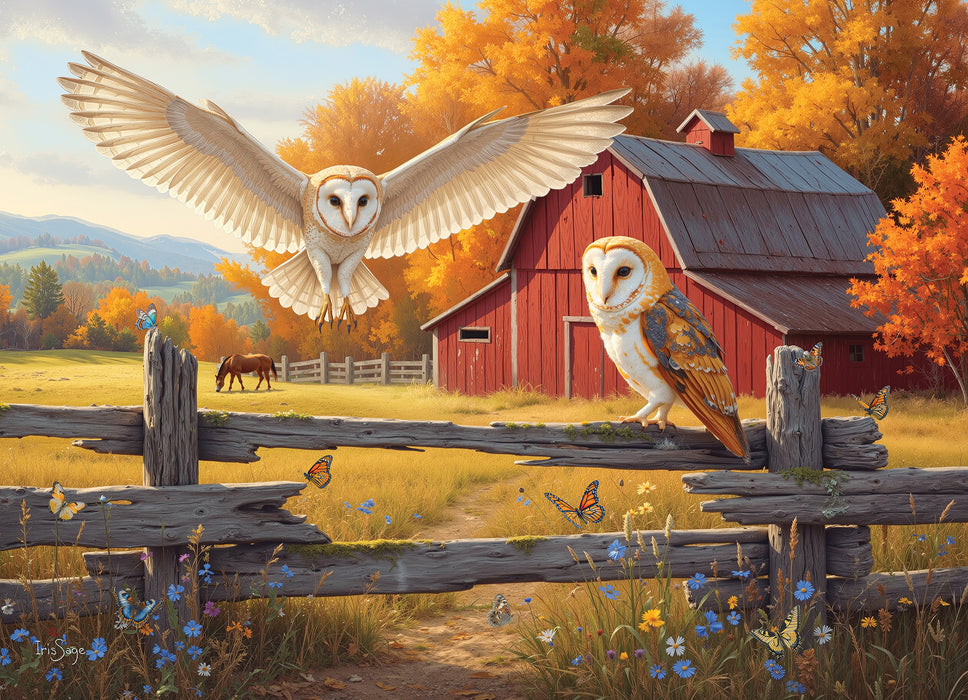 Barn and Owls  | 500 Piece