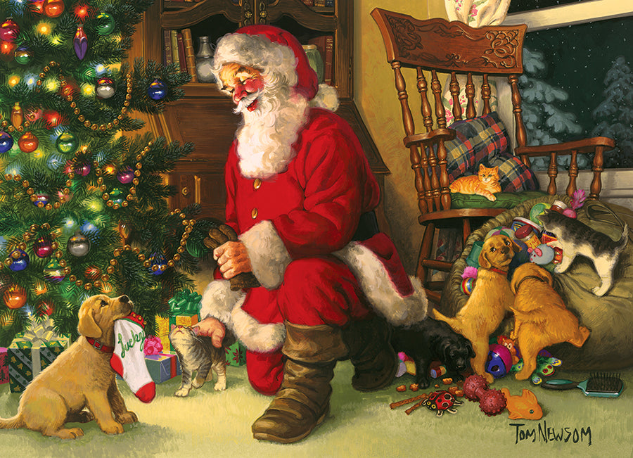 Porte-bonheur du Père Noël (Famille) | Pièces de famille 350