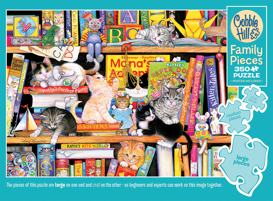 Storytime Kittens (Family)  | Family Pieces 350