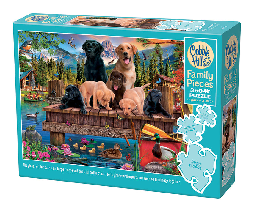 Pups and Ducks (Family) | Family Pieces 350