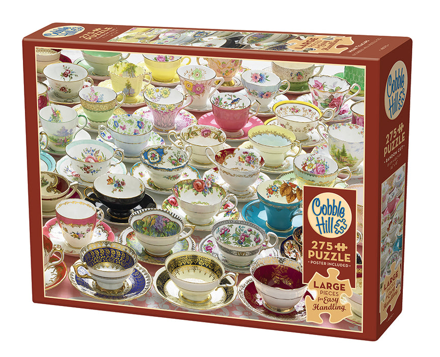 More Teacups  | Easy Handling 275 Piece