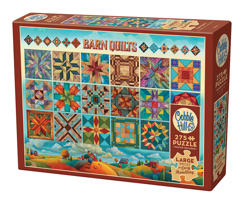 Barn Quilts | Easy Handling 275 Piece | AI Assistance
