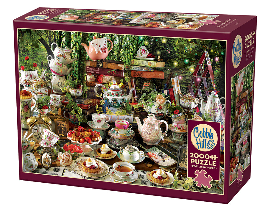 Mad Hatter's Tea Party | 2000 Piece — Outset Media