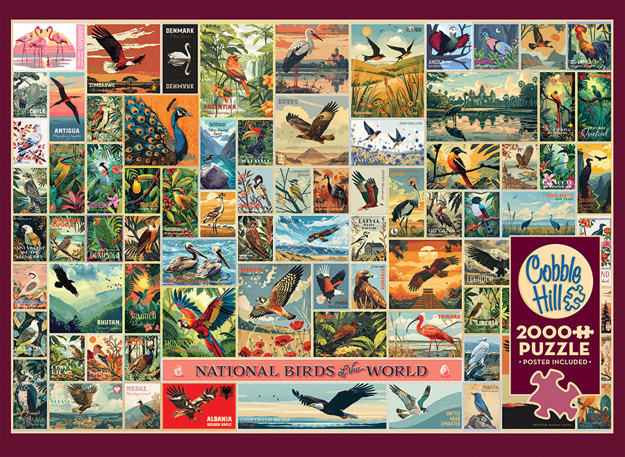 National Birds of the World | 2000 Piece