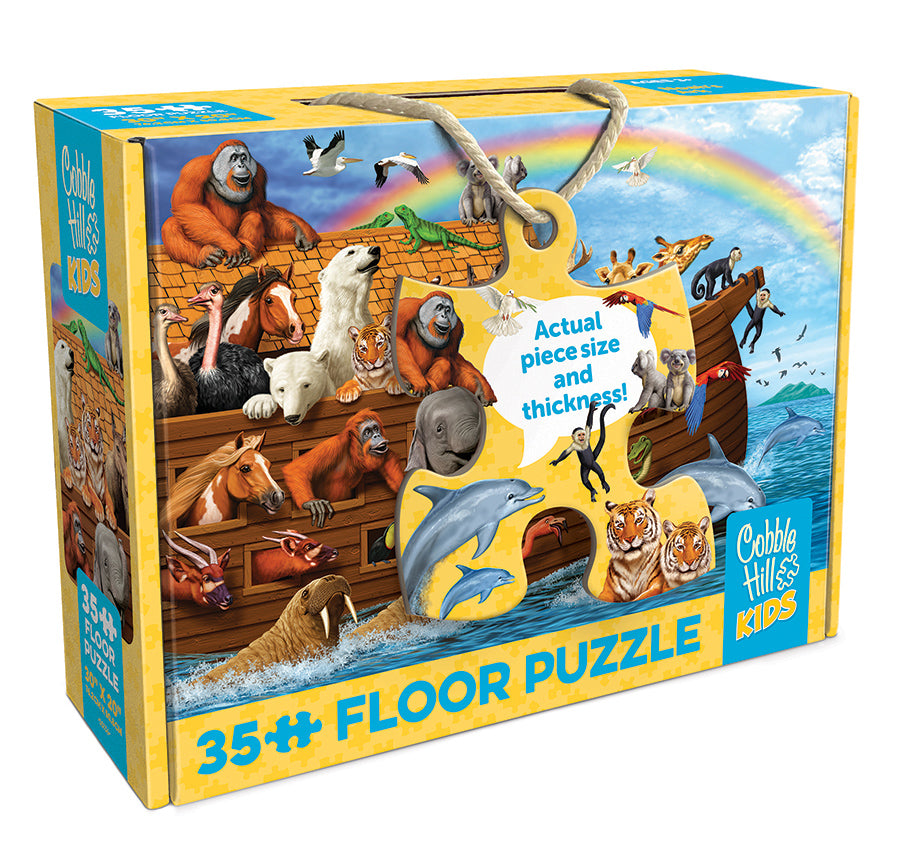 Noah's Ark (35pc Floor Rope Handle) — Outset Media