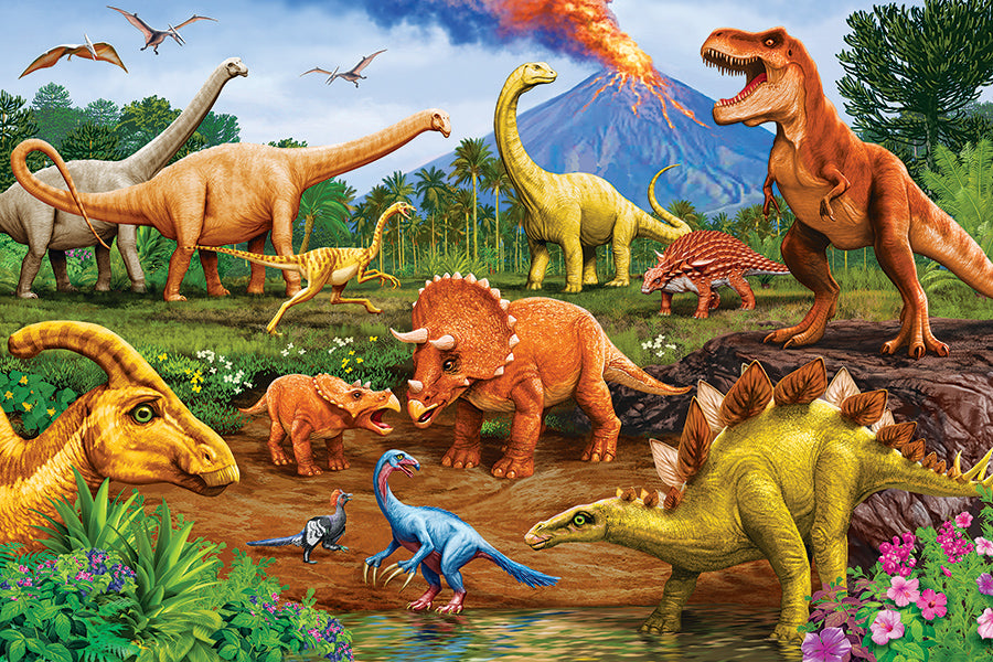Dinosaures (35 pièces)