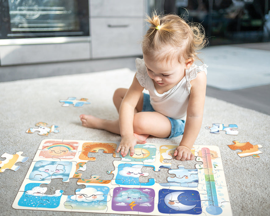 Fair Weather (35pc Floor Rope Handle) | AI Assistance