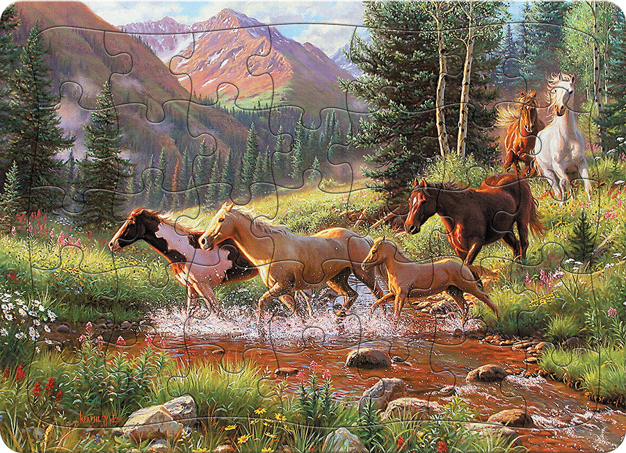Horse Stream (tray)  | 35 Piece Tray
