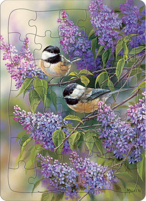 Chickadee Duo (tray)  | 35 Piece Tray