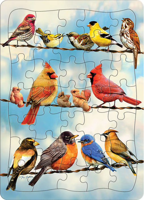 Blue Sky Birds (tray)  | 35 Piece Tray