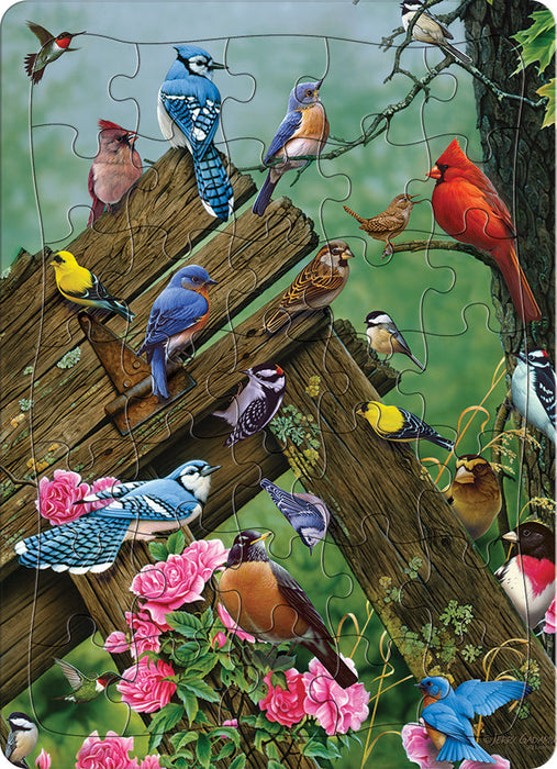 Wildbird Gathering (tray)  | 35 Piece Tray