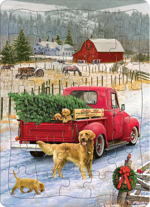 Red Truck Farm (tray)  | 35 Piece Tray
