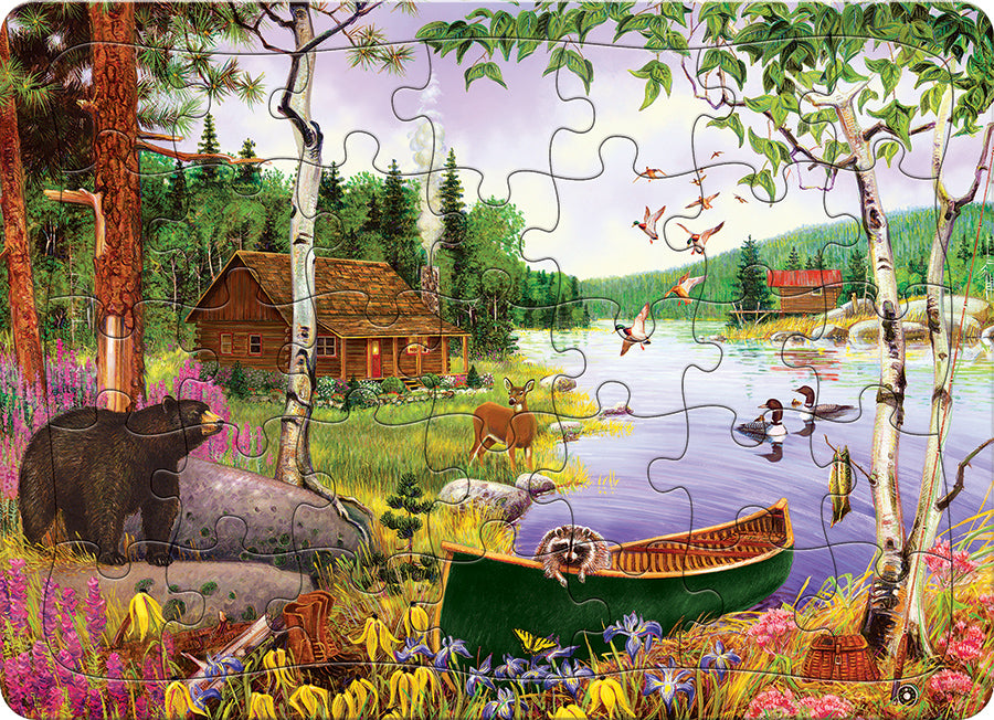Bear Lake (tray)  | 35 Piece Tray