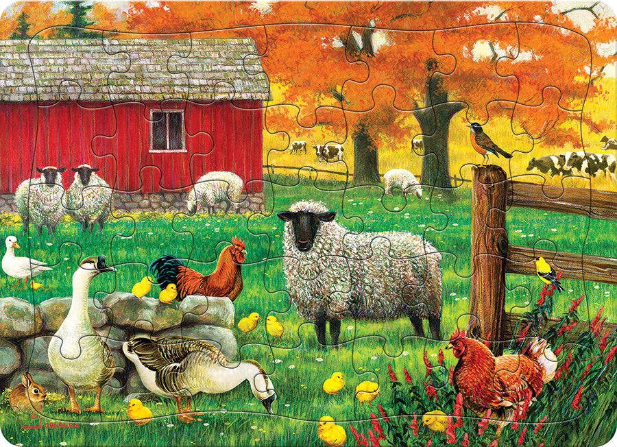 Sheep Farm (tray)  | 35 Piece Tray