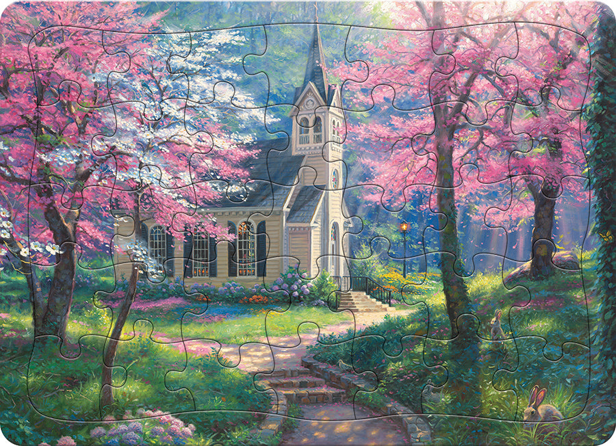 Cherry Blossom Chapel (tray)  | 35 Piece Tray