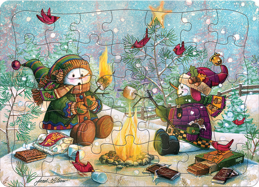 S'more Snowfall (tray)  | 35 Piece Tray