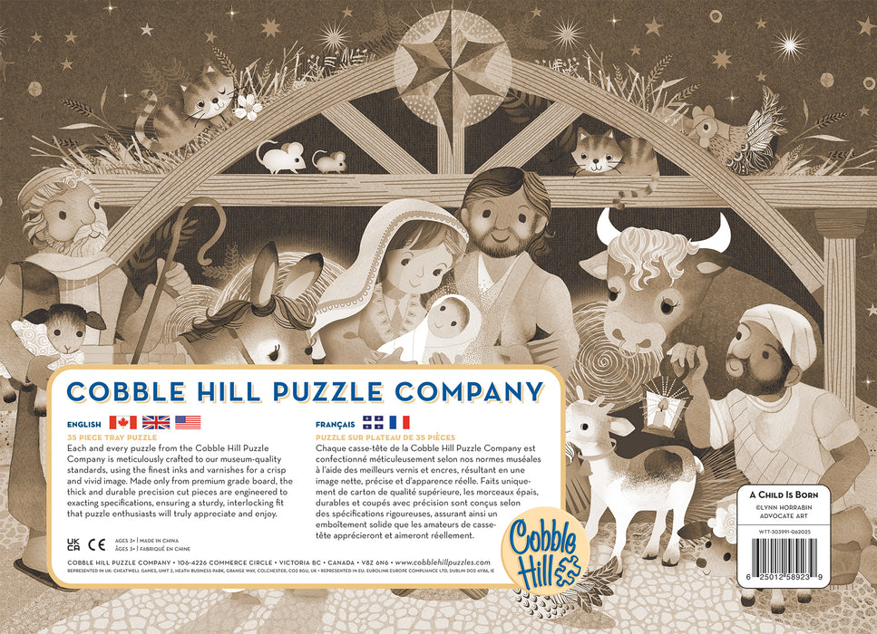 A Child is Born (tray)  | 35 Piece Tray