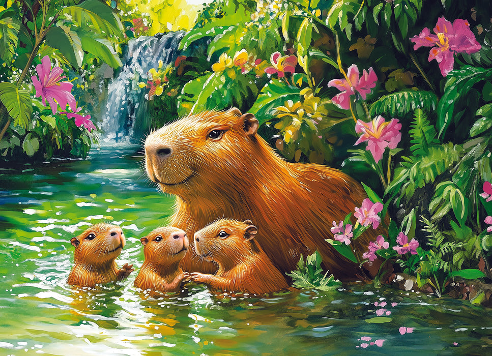 Capybaras (tray)  | 35 Piece Tray