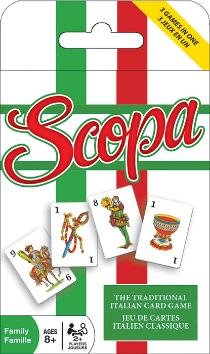 Scopa - Single Deck (Bilingue)