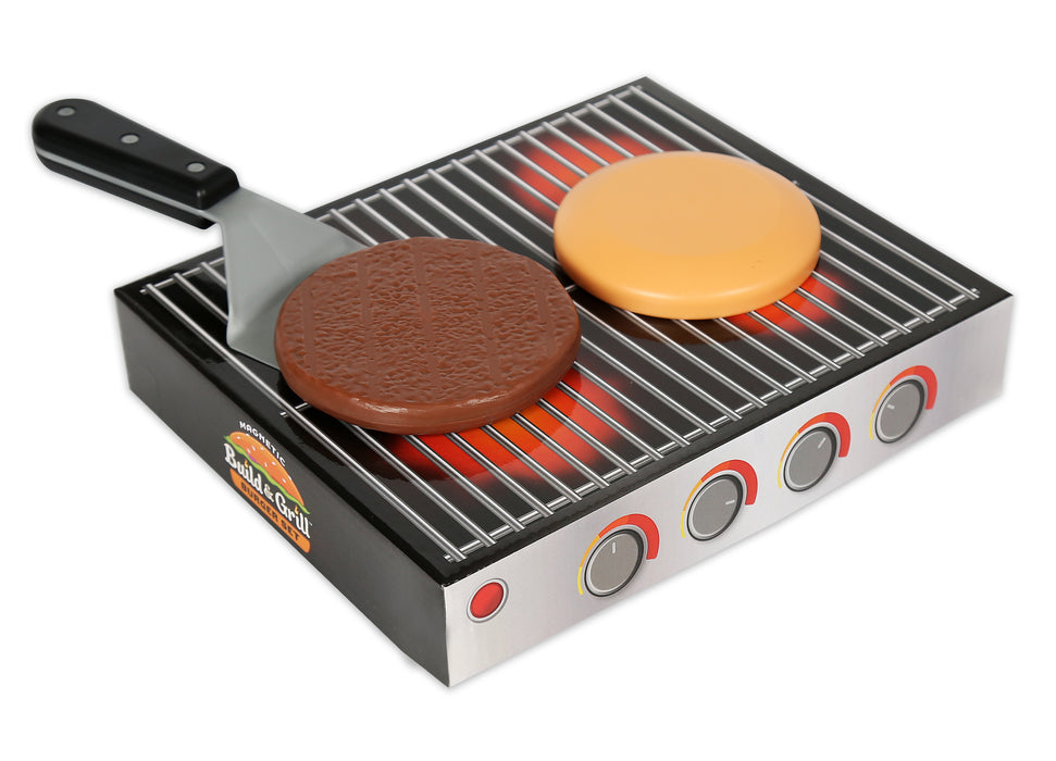 Magnetic Build and Grill Hamburger Set