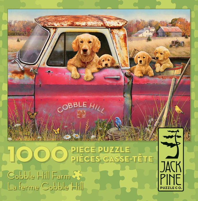 Ferme Cobble Hill | 1000 pièces | Pin gris