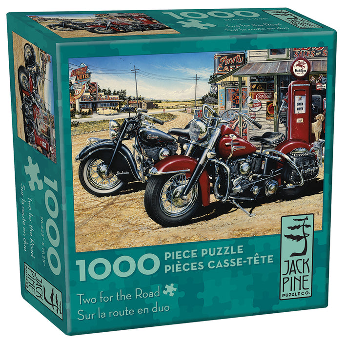 Two for the Road | 1000 Piece | Jack Pine