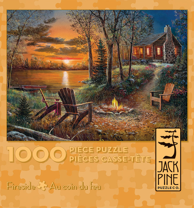 Fireside | 1000 Piece | Jack Pine