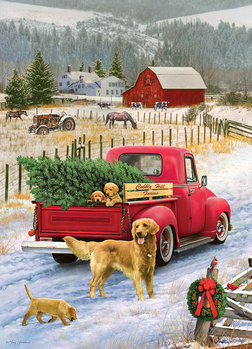 Christmas on the Farm | 1000 Piece | Jack Pine